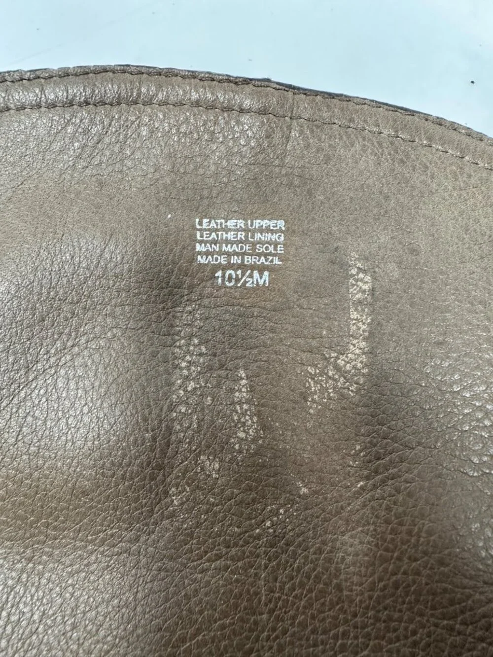 Tory Burch Logo Harness Riding Boots Brown Pebbled Leather Women's 10.5